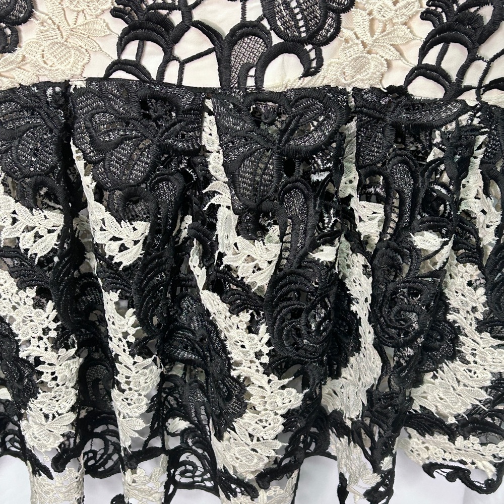 Antonio Melani Nico lace ruffle midi dress - Picture 2 of 6